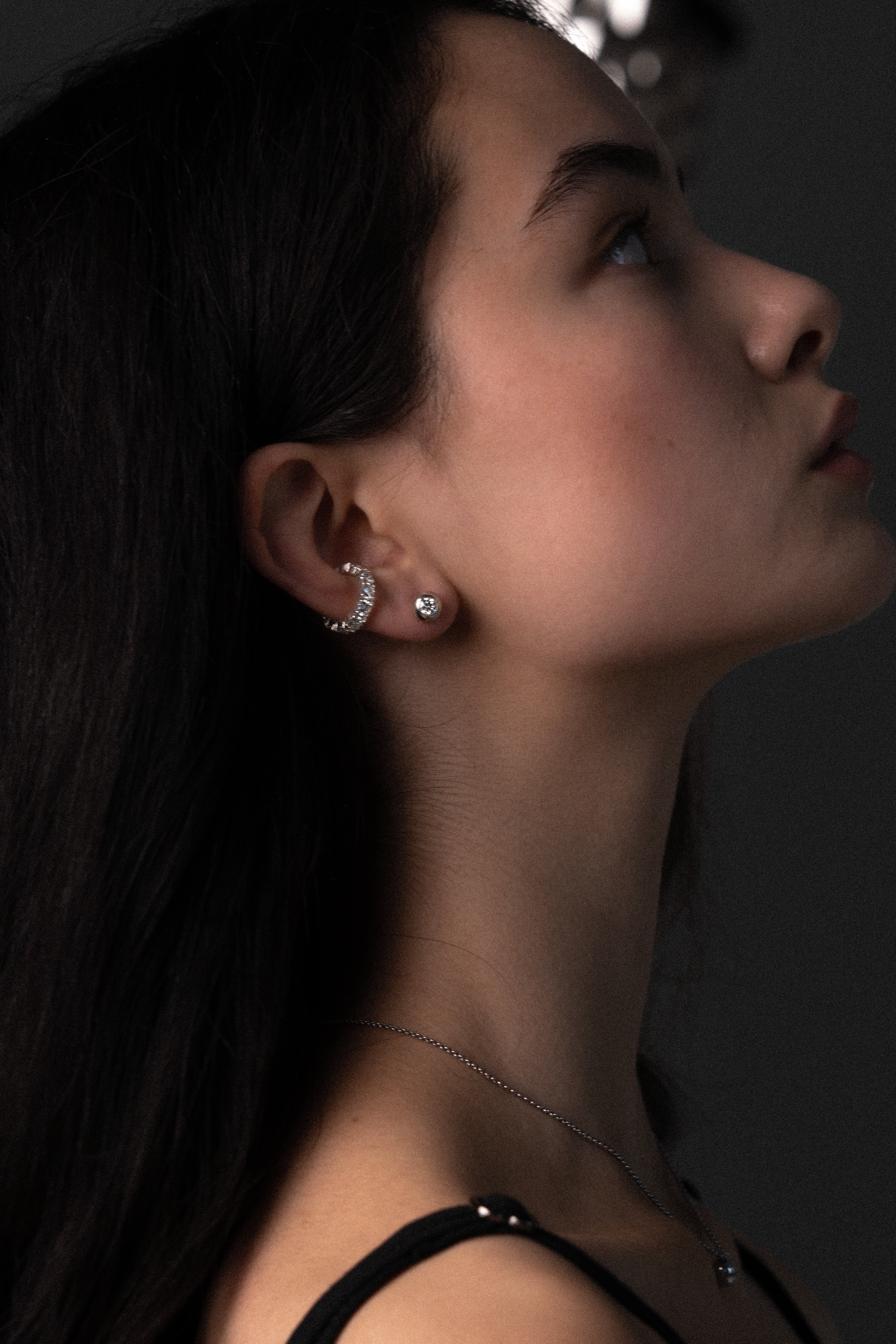 Каф - Moissanite lumen