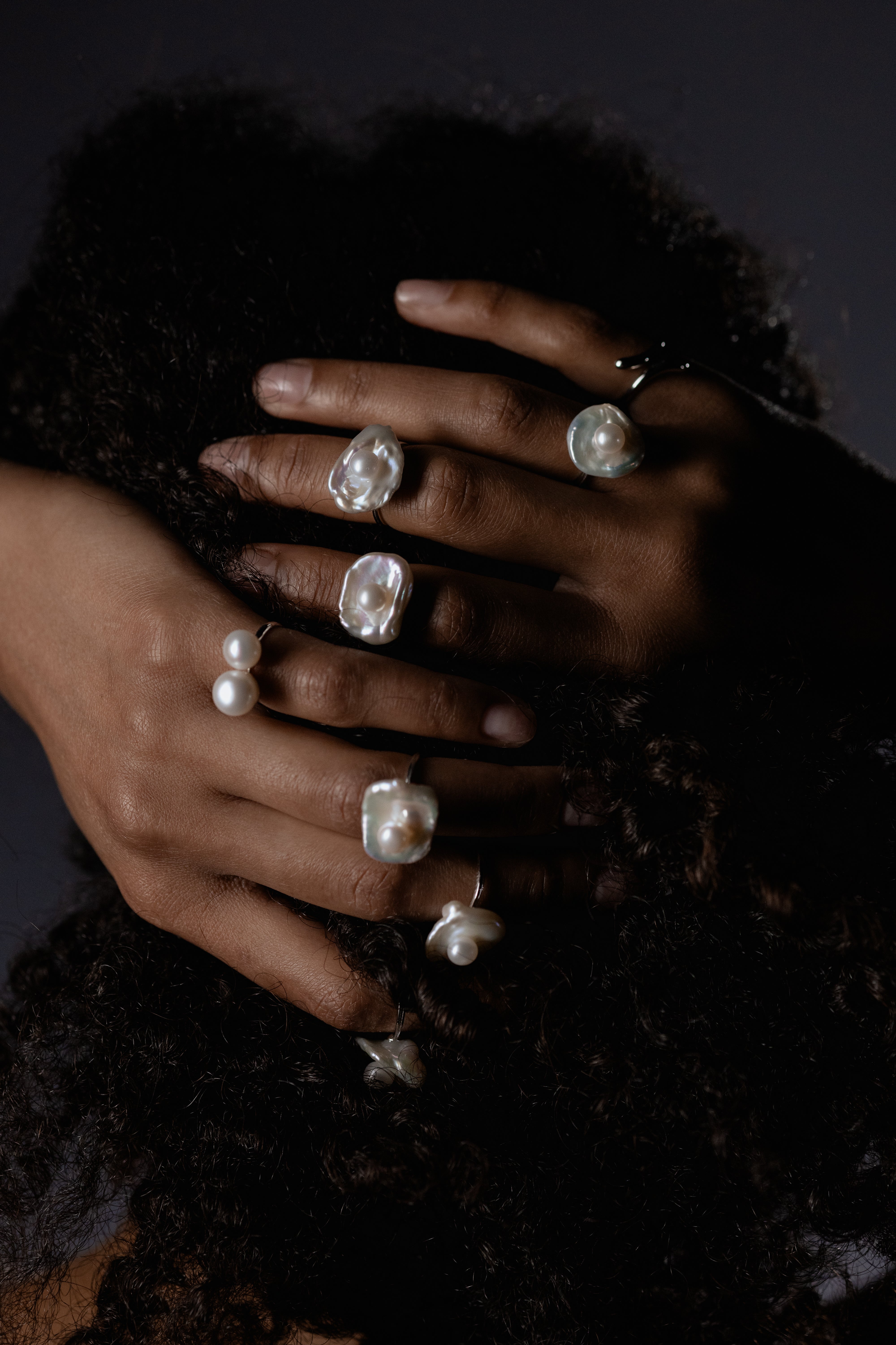 Pearl Eclipse Ring
