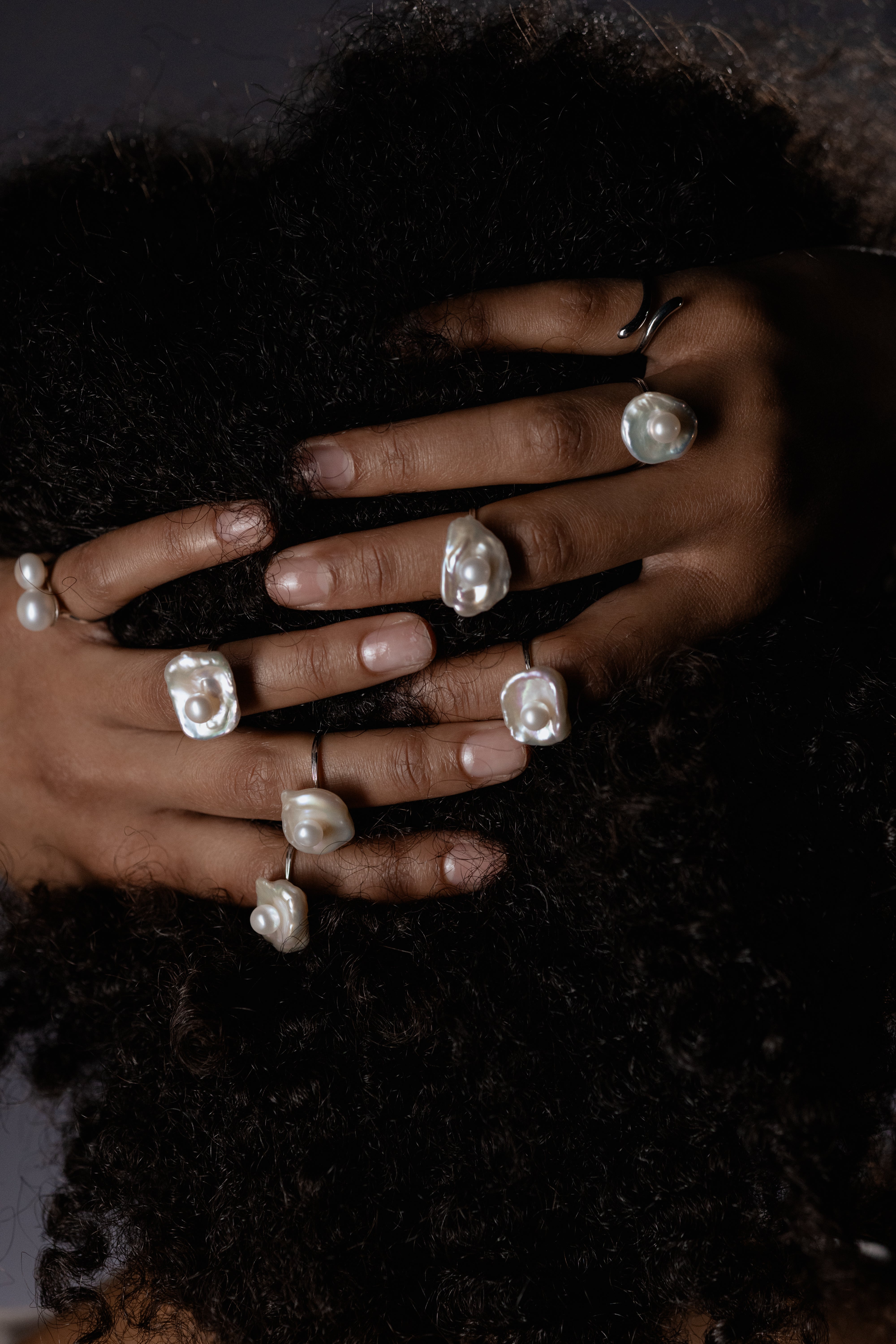 Pearl Eclipse Ring