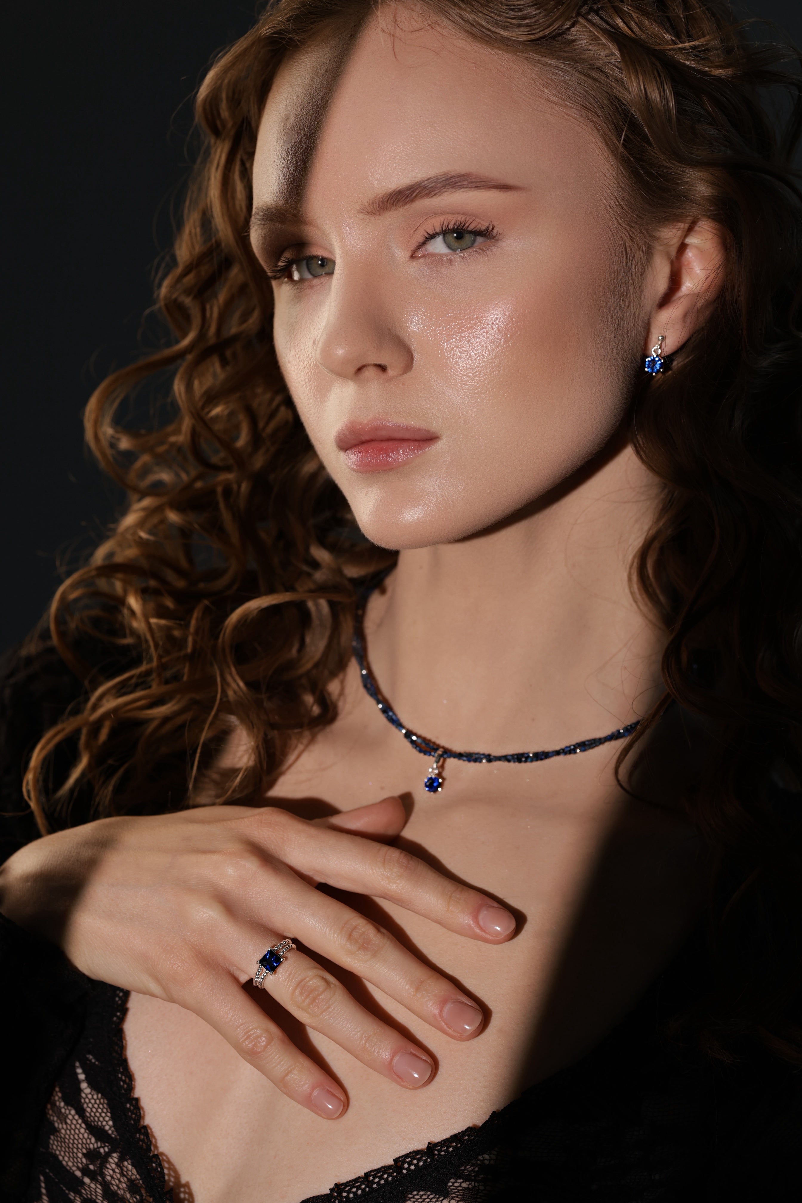 Kyanite Waves necklace