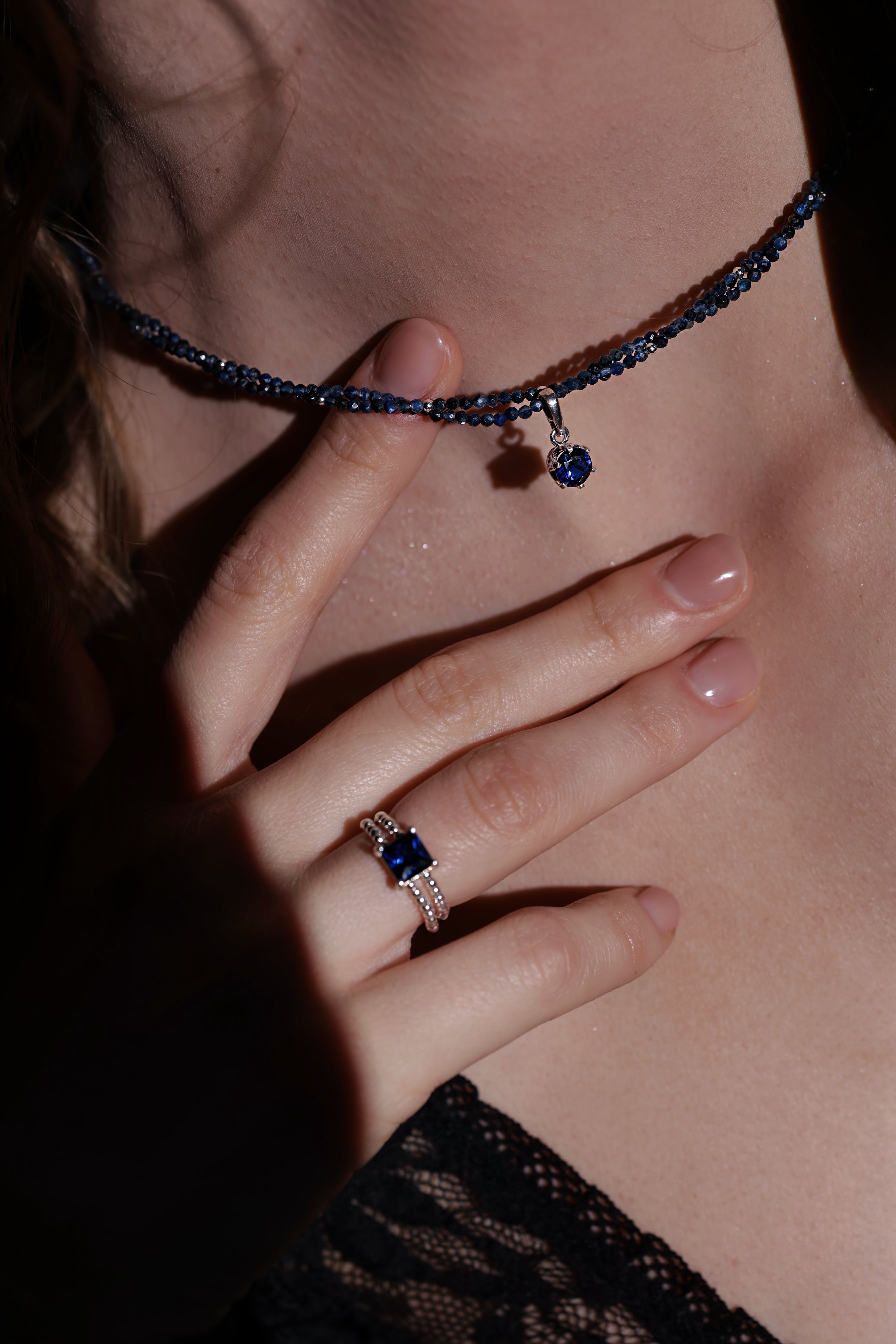 Kyanite Waves necklace