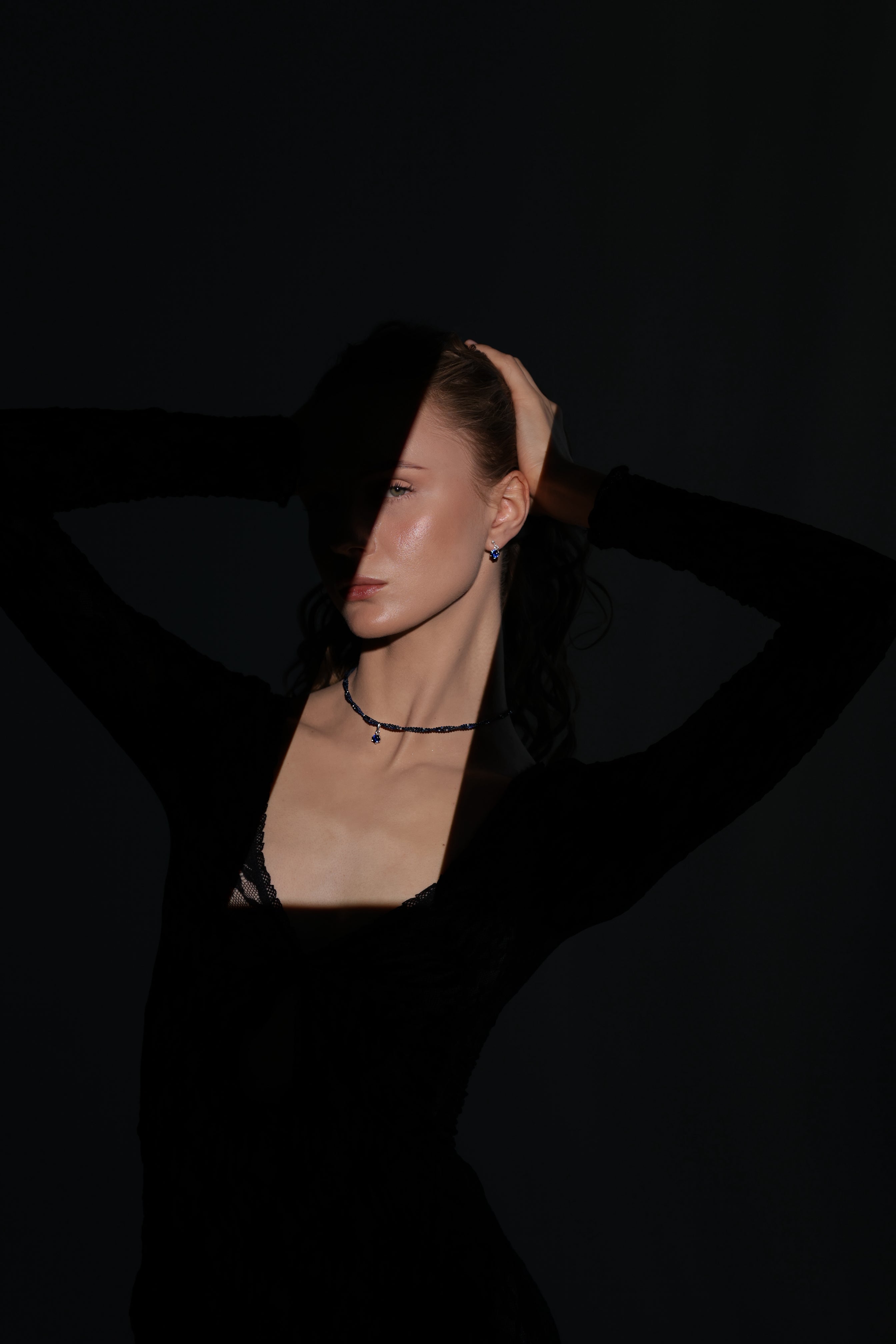 Kyanite Waves necklace