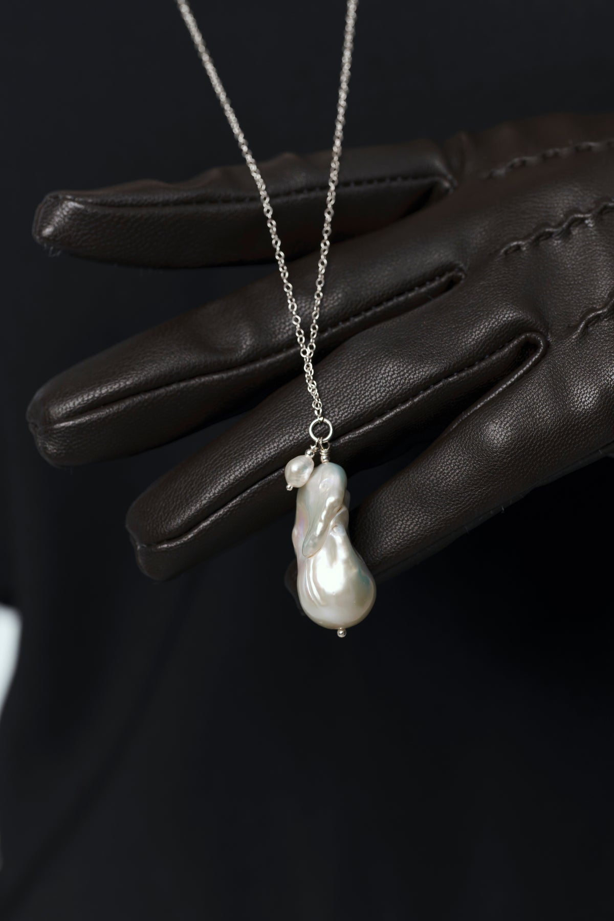 Сережки Pearl Axis авторська геометрія перлини срібло 925 Україна