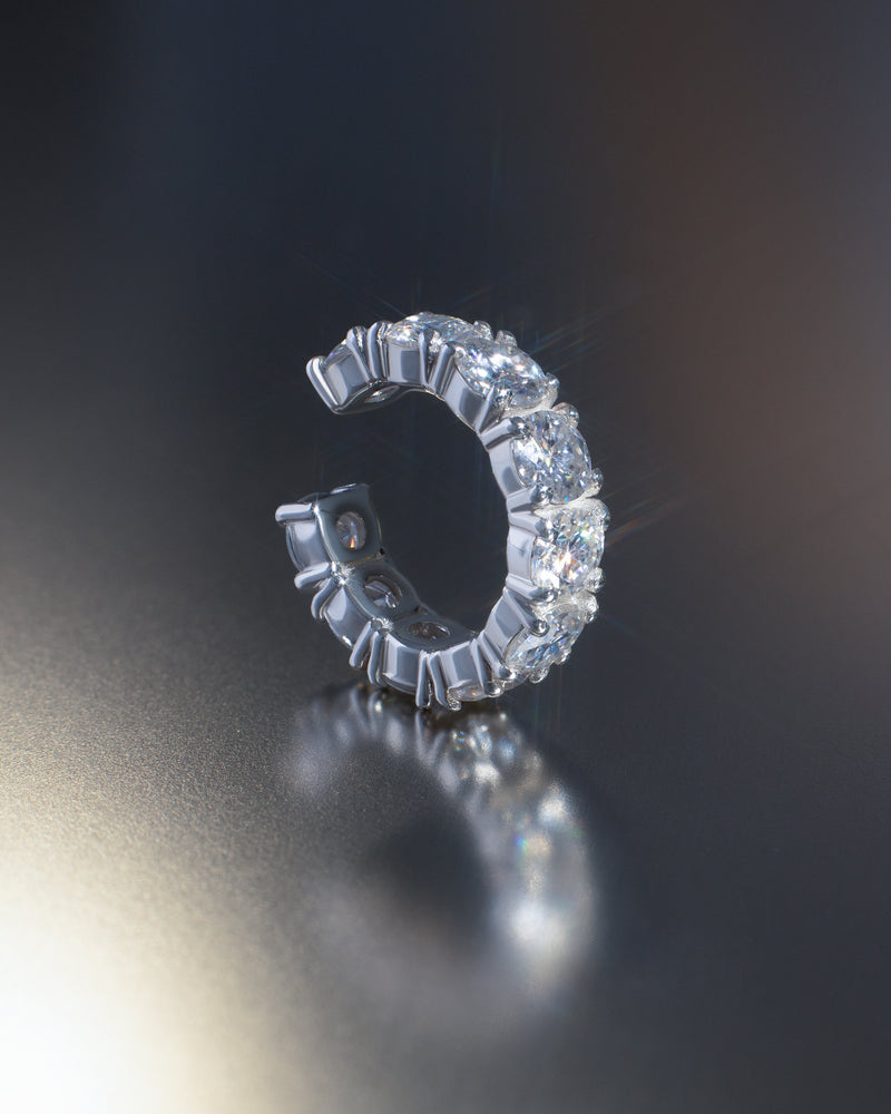 Каф - Moissanite lumen