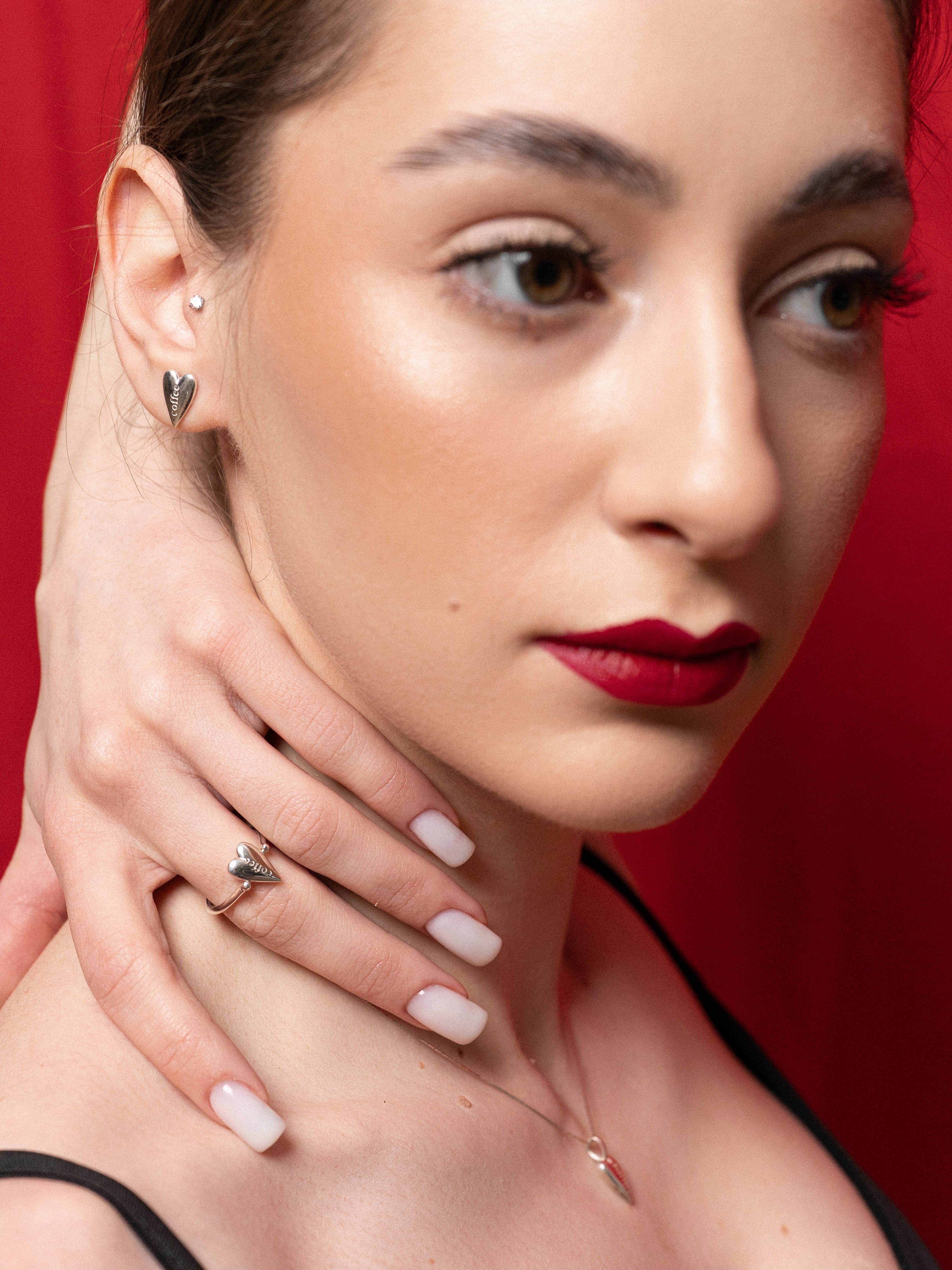 PROSECCO & COFFEE earrings