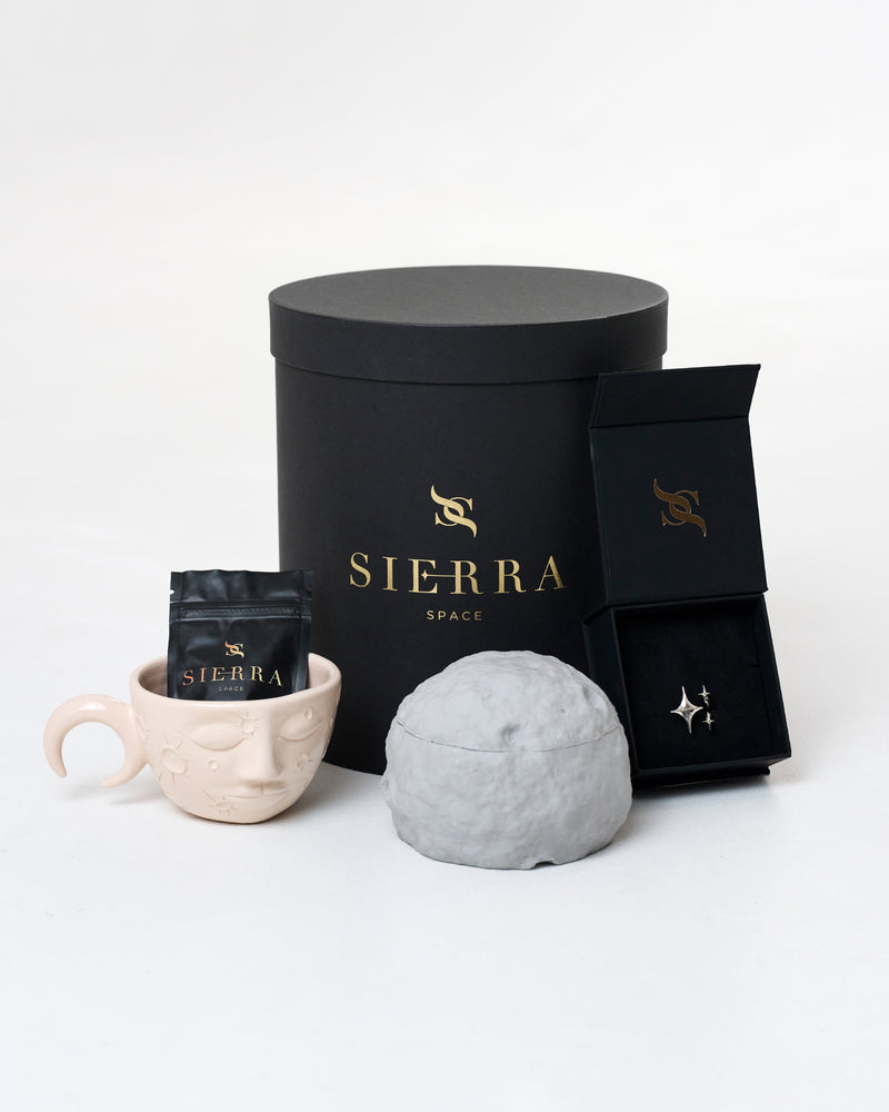Christmas Box Sierra Space — срібні прикраси ручної роботи SIERRA SPACE