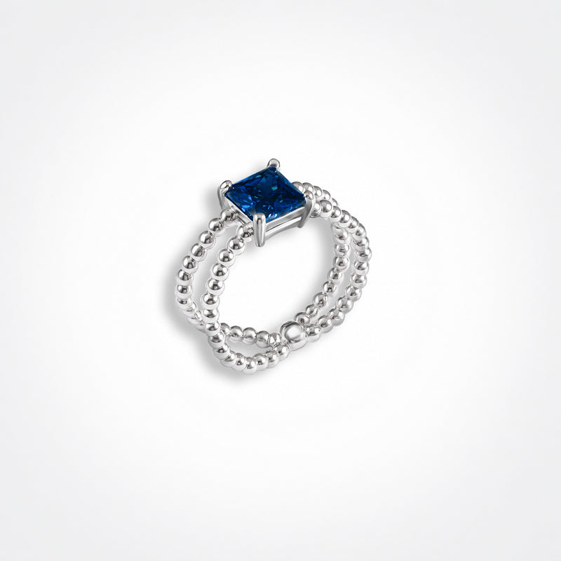 Sapphire Sphere ring
